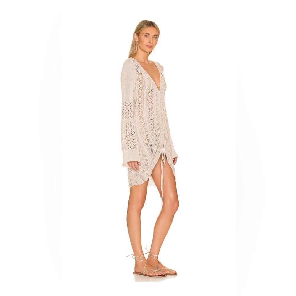 SNDYS crochet beach cover up